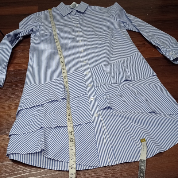 Finley jenna striped ruffle shirtdress - Picture 7 of 7
